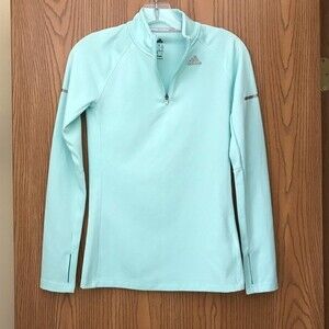 Woman’s Adidas Mint Running Long Sleeve Pullover